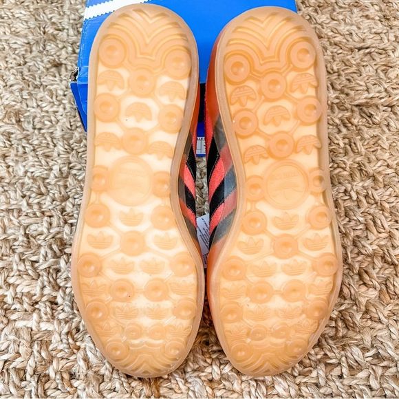 NWT Adidas Gazelle Indoor Sneakers Pink Bliss Gum Sole Women’s Size 5.5 - Picture 14 of 16